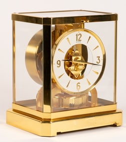 Jaeger-LeCoultre Atmos Table Clock Cal. 528-8 1980s