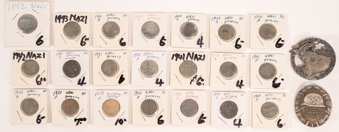 WWII German Medal / Coin Collection