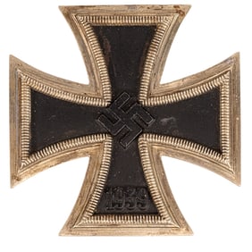 WWII 1939 Iron Cross First Class Friedrich Orth L15