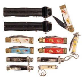 Large Switchblade & OTF Knife Collection