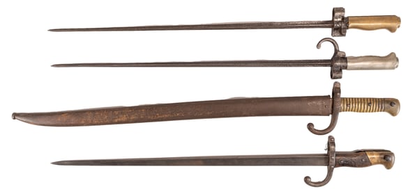 19th c. European Sword Rifle Bayonet Collection