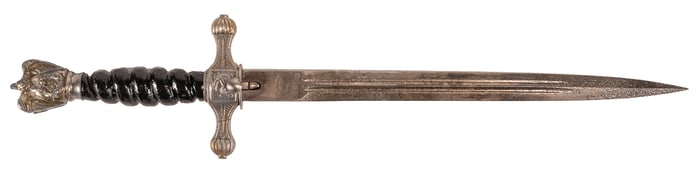 WWII German PD Luneschloss Kriegsmarine Dagger