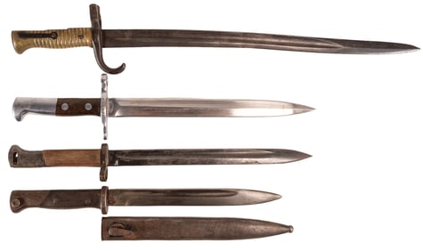 WWII Dagger Bayonet Collection  German French Swiss