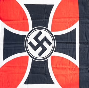 WWII Nazi German NSRKB Veterans Organization Flag