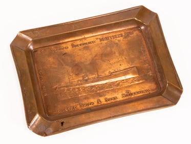 WWII German Submarine Ashtray Deutschland