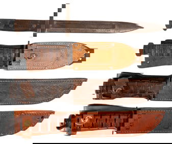 WWII US Combat Battle Knife Bayonet Collection