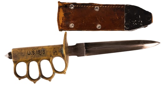 US Model 1918 Mark I Trench Knife Knuckle Duster