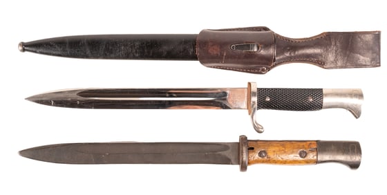 WWII German Knife Dagger Rifle Bayonet Collection Alcoso