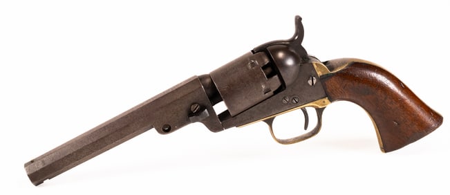 Colt 1849 Pocket Pistol .31 Caliber with Stage Coach Scene on Cylinder