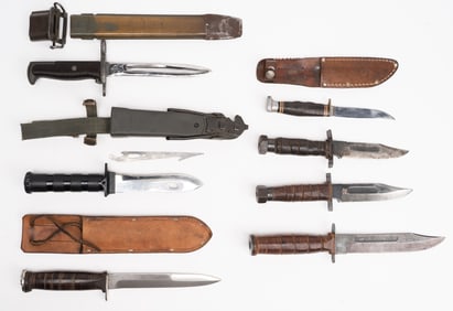 Military Fighting Combat Knife Collection