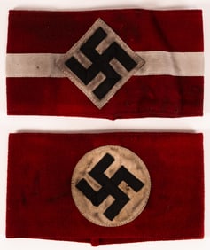 WWII German Hitler Youth Armband Collection