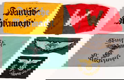 WWII German Civilian Volunteer Armband Collection