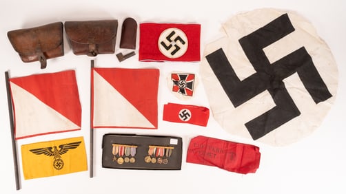 WWII Military Items US German Japan Sweden