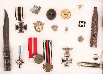 WWII German Medal Order Artifact Collection