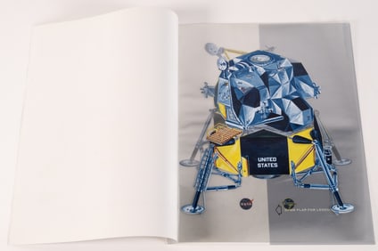 Grumman Apollo Lunar Module Transgraphic Brochure Book