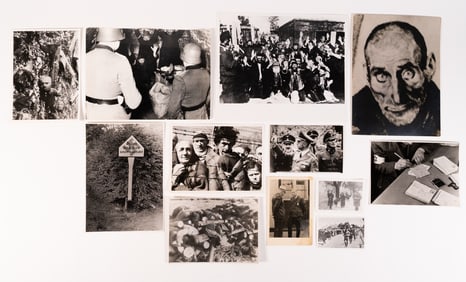 WWII German Holocaust Ghetto Concentration Camp Photo Collection