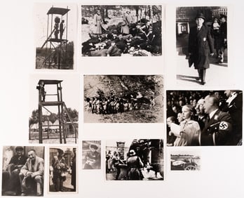 WWII German Holocaust Ghetto Concentration Camp Photo Collection
