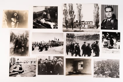 WWII German Holocaust Ghetto  Concentration Camp Photo Collection