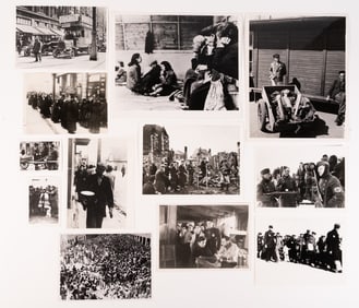 WWII German Holocaust Ghetto  Concentration Camp Photo Collection