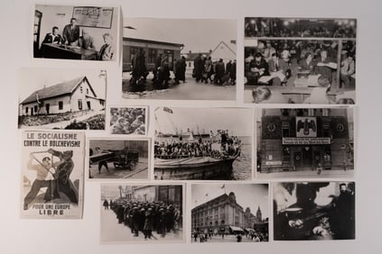 WWII German Holocaust Ghetto Concentration Camp Photo Collection