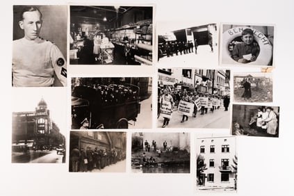 WWII German Holocaust Ghetto Concentration Camp Photo Collection