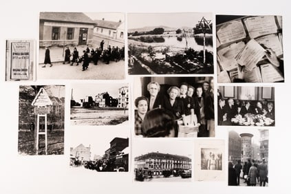 WWII German Holocaust Ghetto  Concentration Camp Photo Collection