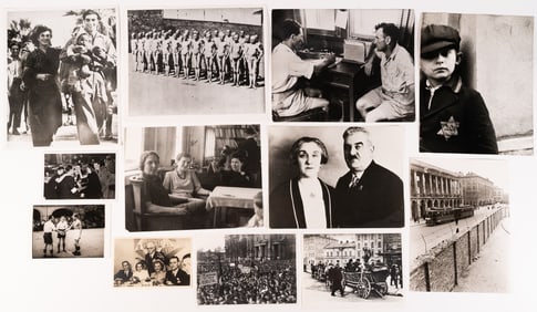WWII German Holocaust Ghetto Concentration Camp Photo Collection