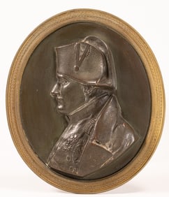 David D'Angers ( France 1788-1856) Bronze Sculpture Napoleon