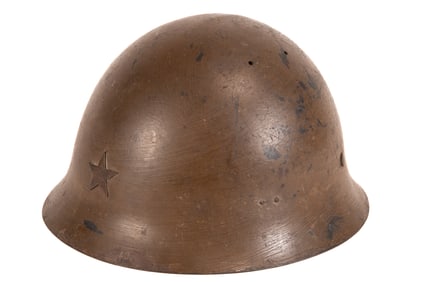 WWII Japanese Type 90 Helmet Named