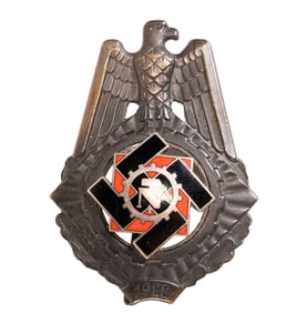 Rare WWII German Third Reich 1922 Technical Emergency TENO Honor Badge