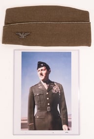 Special Service Devil Brigade Commander Major General Robert Tryon Frederick Overseas Cap Named