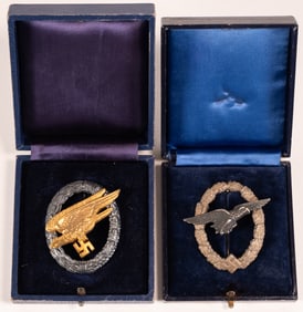 WWII German Boxed Luftwaffe Order Lot GH Osang Dresden