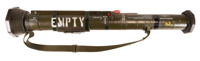 Deactivated US AT4 Anti-Tank Military Rocket Launcher