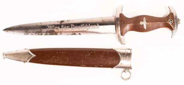 WWII German Arthur Schaaf SA Dagger and Scabbard