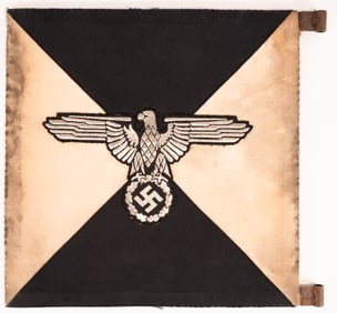 WWII German SS Regimental Vehicle Flag