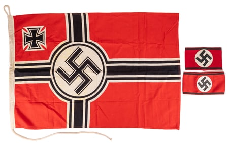 WWII German Collection Political Flag Armband