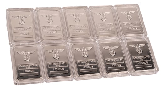 WWII German Collection Iron Cross Bar Lot