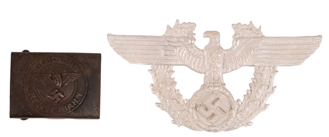 WWII German Collection Police / Railway