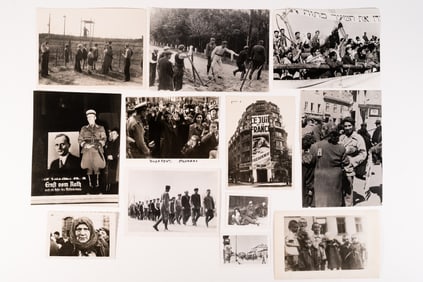 WWII German Holocaust Ghetto  Concentration Camp Photo Collection