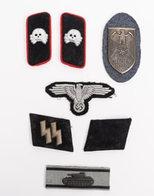 WWII German Uniform Insignia Collecrtion RZM