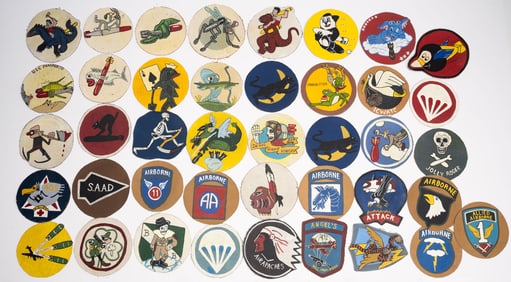 WWII Movie Studio Patch Collection Aorfprce Navy PT Boat 41pc