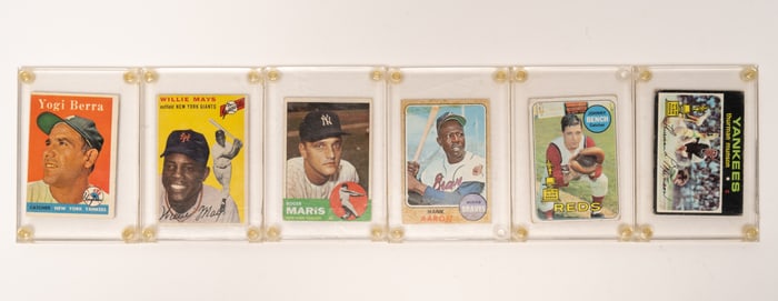 1950s Topps Baseball Card Collection Aaron Mays Bench etc