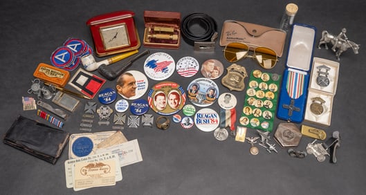 Grand Dad Gentleman Junk Drawer Collection Contents