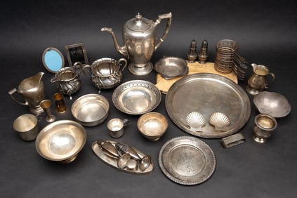 Sterling Silver Tableware Collection Tiffany & Co T& Co Makers Gorham Etc Over 5 Kilo 5000+ Grams