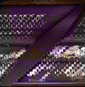 Sterling Silver Assorted Flatware Lot 3550+ Grams