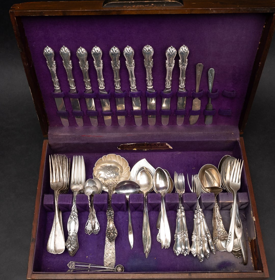 Sterling Silver Assorted Flatware Lot 3550+ Grams (1 of 20)