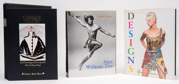 Gianni Versace Hardcover Illustrated Book Collection