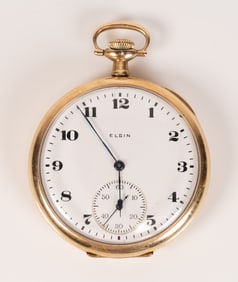 14k Gold Elgin Pocket Watch