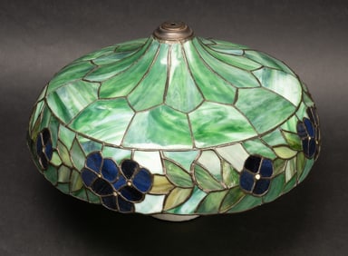 Art & Craft Tiffany Studio Floral Lamp Shade