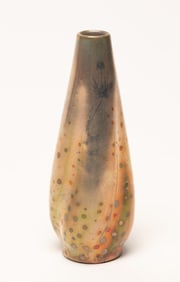 Pierre Clement Massier Iridescent Lustre Vase